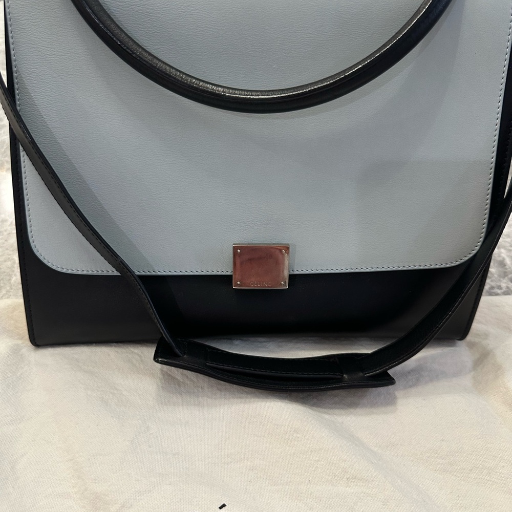Celine Black and blue Shoulder Bag
